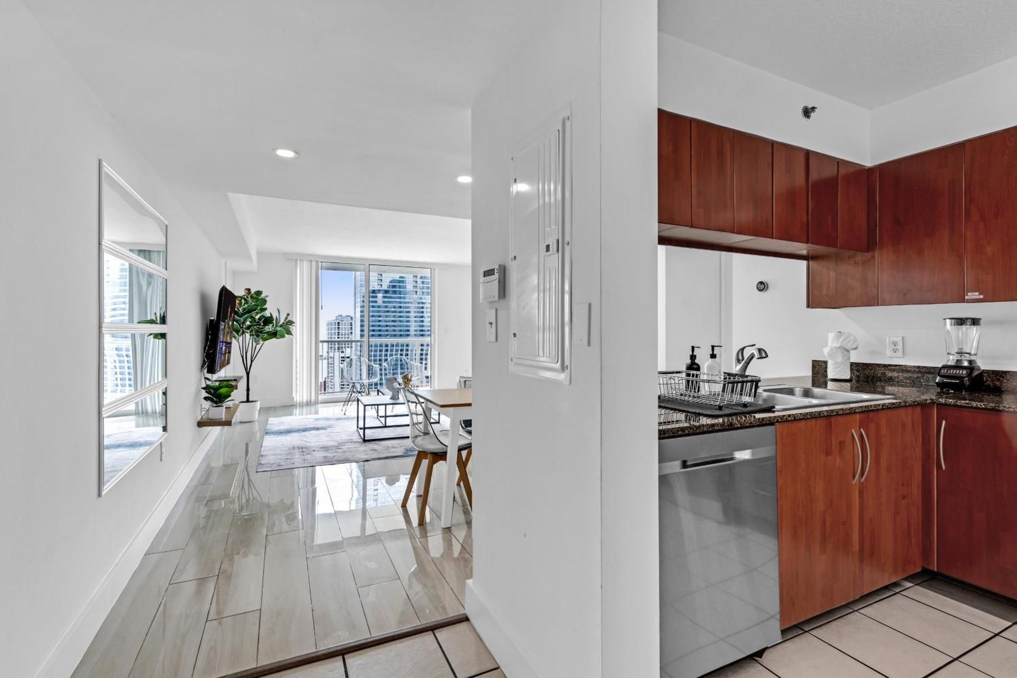 Апартаменты Lux 2B/2B Brickell - Free Parking Майами Экстерьер фото