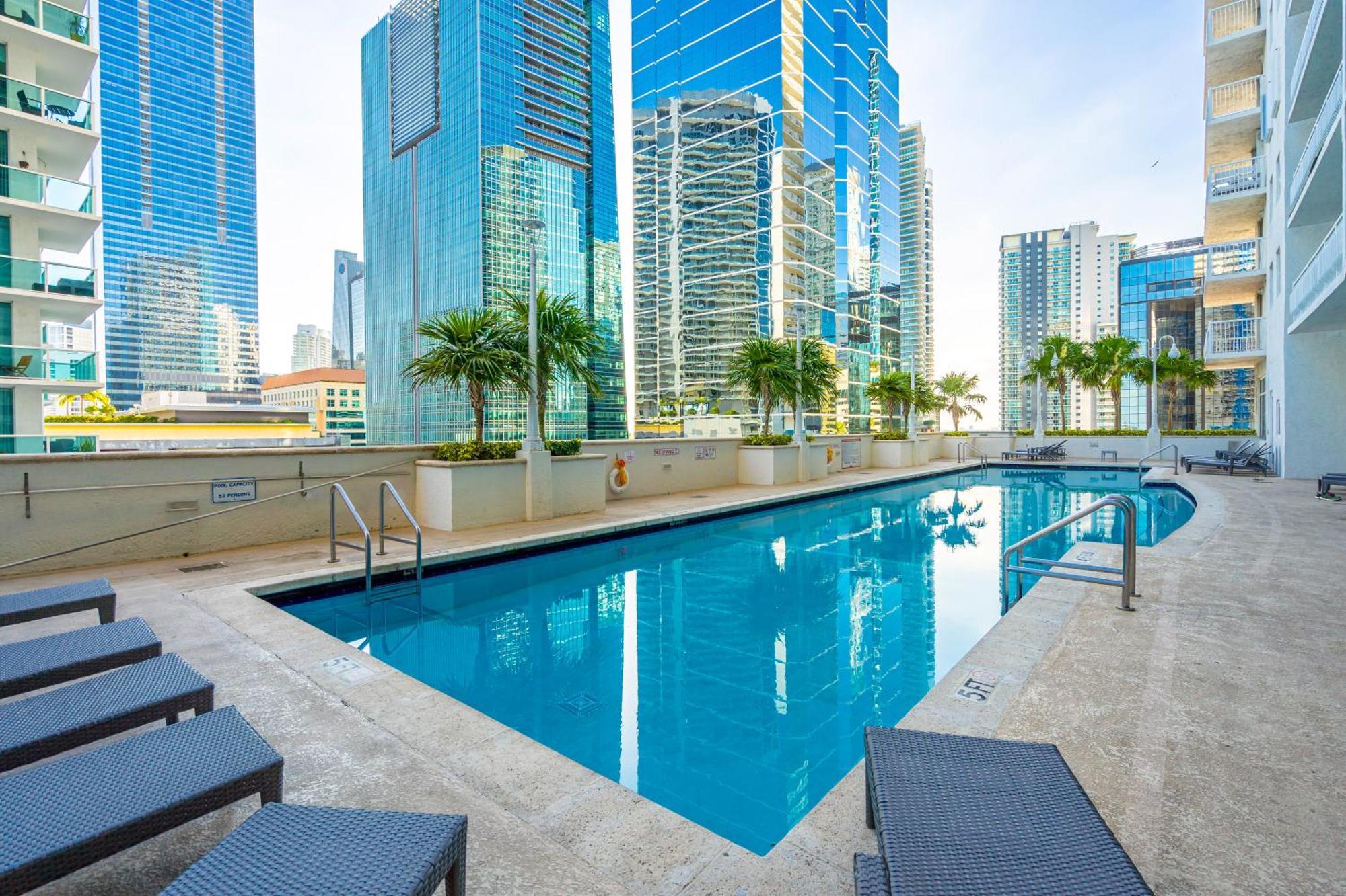 Апартаменты Lux 2B/2B Brickell - Free Parking Майами Экстерьер фото