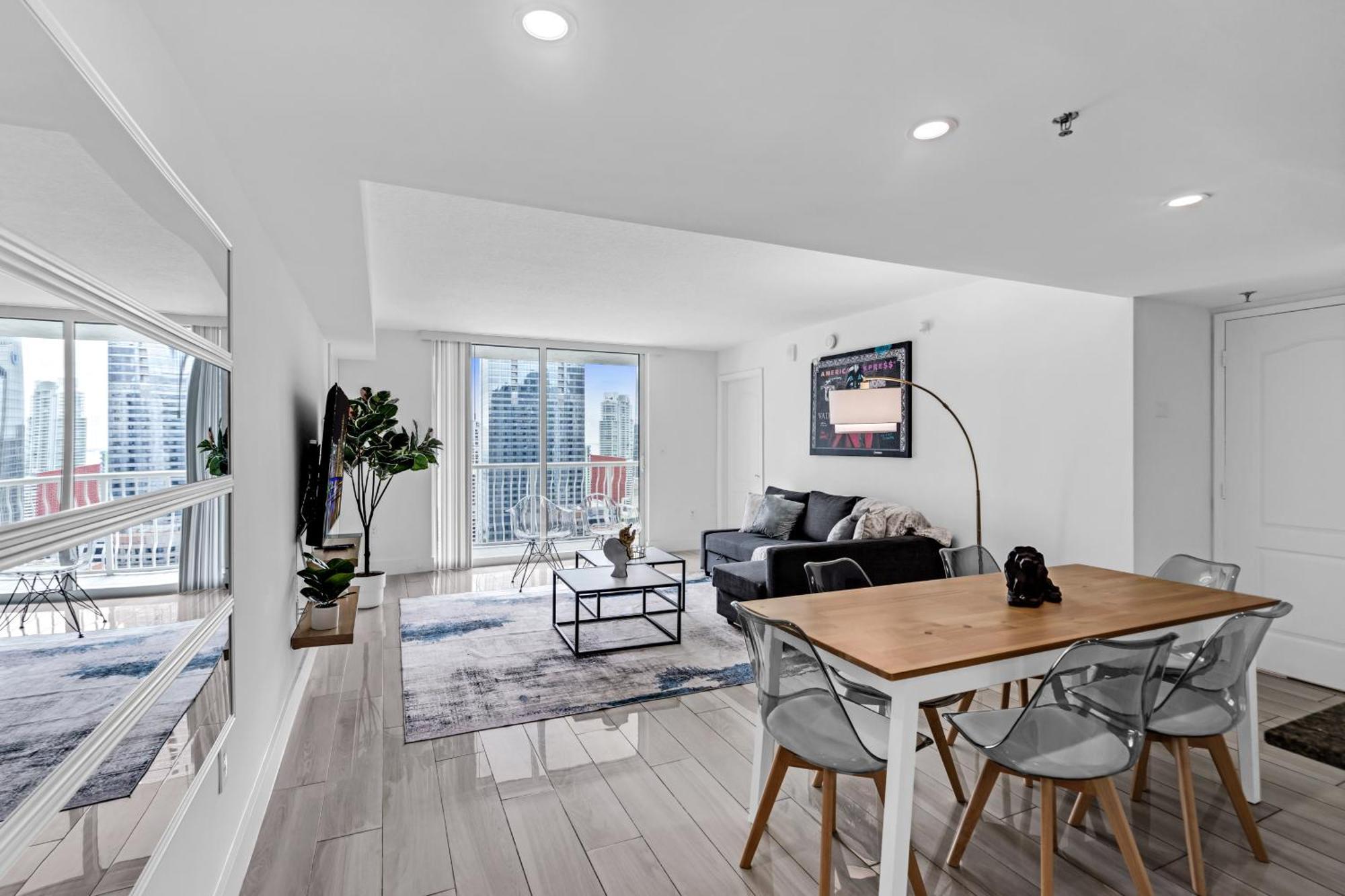 Апартаменты Lux 2B/2B Brickell - Free Parking Майами Экстерьер фото
