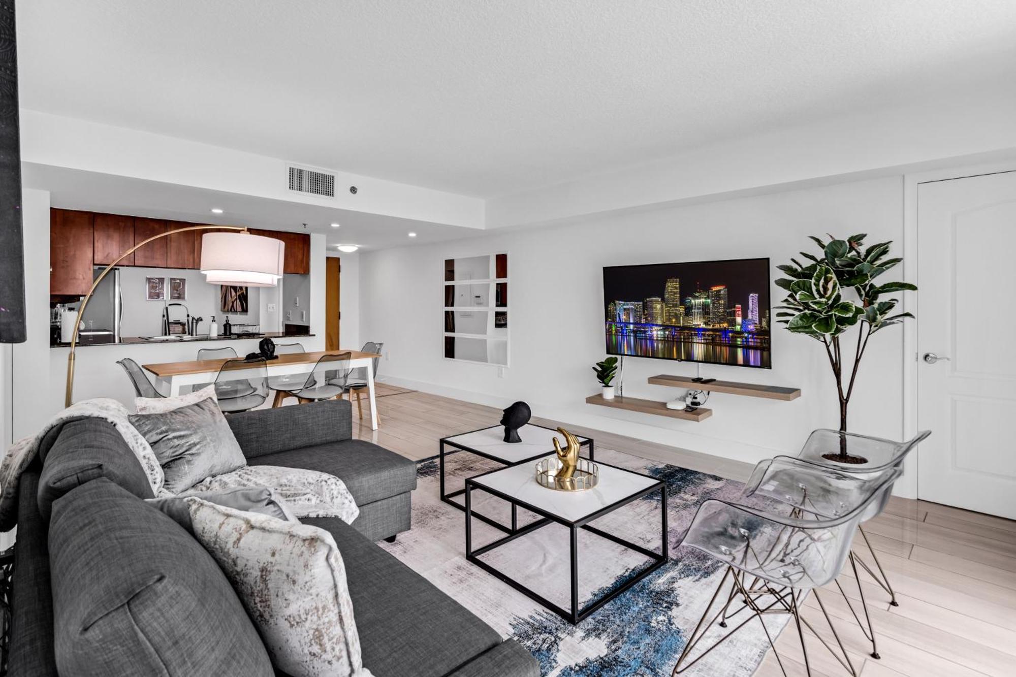Апартаменты Lux 2B/2B Brickell - Free Parking Майами Экстерьер фото
